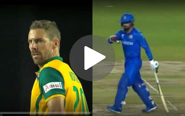 [Watch] Nortje In 'Heated Exchange' With Rashid After Afghanistan Collapse Like Pack Of Cards 
